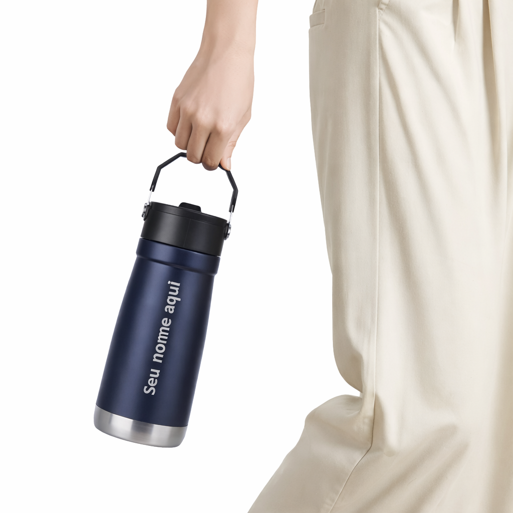 Garrafa 650ml Bico Flip