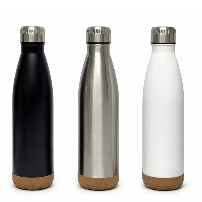 Garrafa Inox 500ml Base de Cortiça